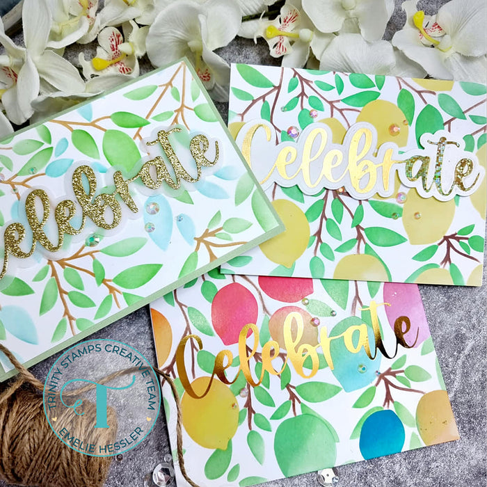 Big Celebrate Cut & Foil Die Set