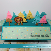 Wide Box Card Slimline Die Set