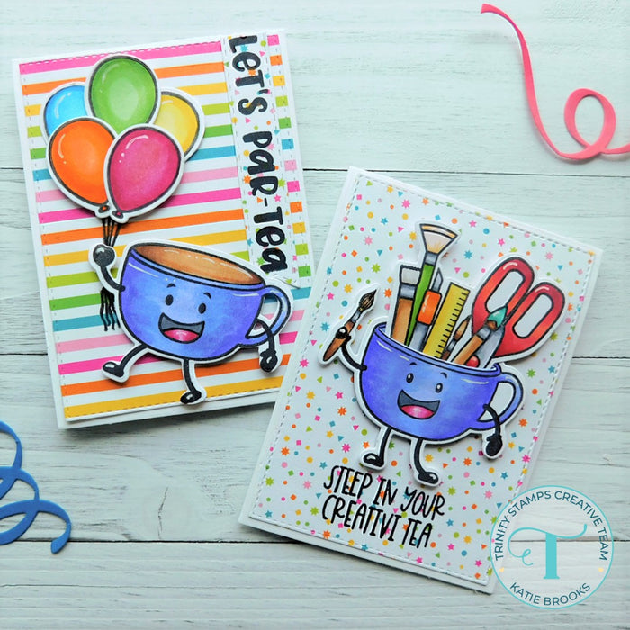 Creativi-TEA 3x4 stamp set