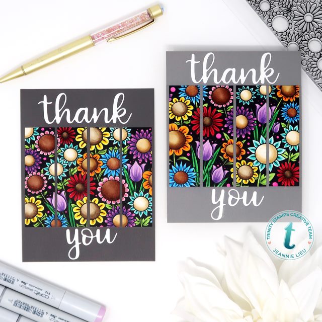 Doodle Garden 4x11 Stamp Set