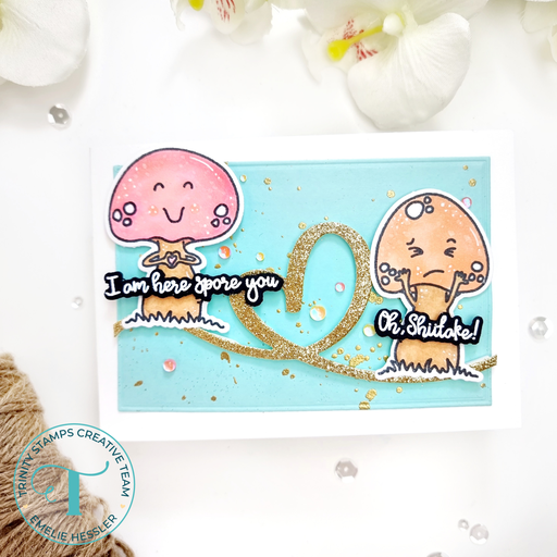 Here Spore You 3x4 Stamp set
