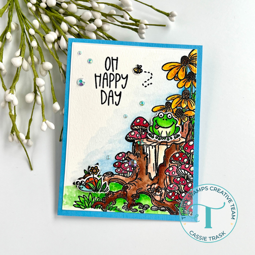 Oh Happy Day 4x6 Stamp Set