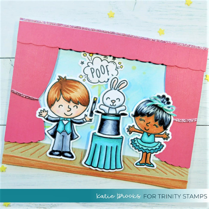 Abracadabra 4x6 Stamp Set