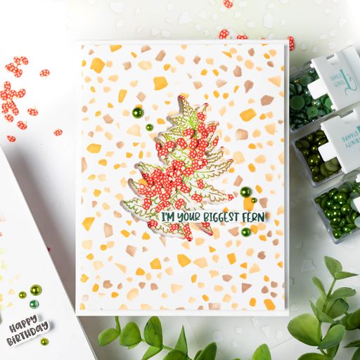 Terrific Terrazzo 6x8 Stencil Set