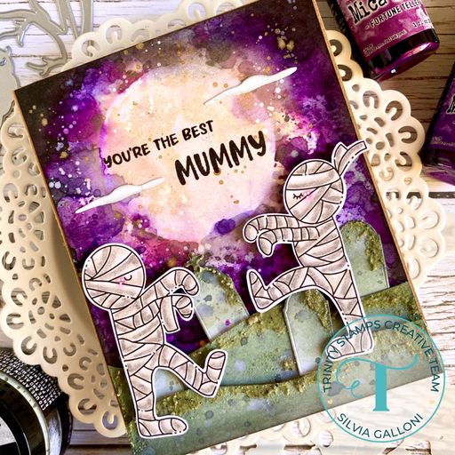 Punny Mummy 4x6 Stamp Set