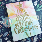 We Wish You a Merry Christmas Die Set