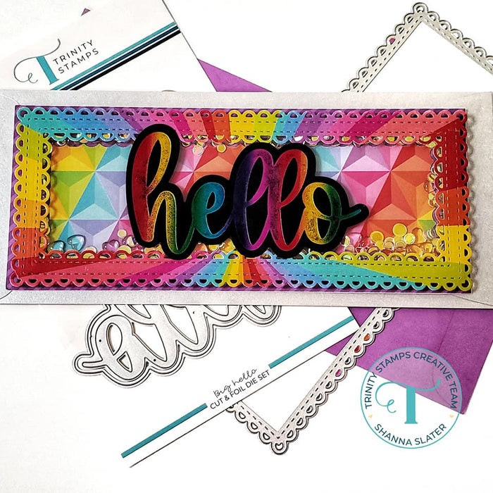 Big Hello Cut & Foil Die Set