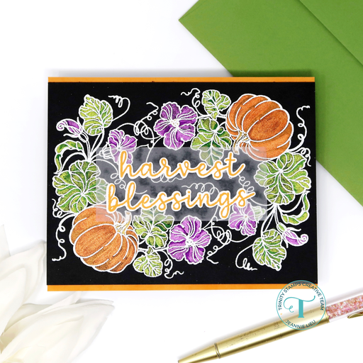 Harvest Blessings - 4x6 Stamp Set
