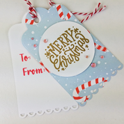 Holiday Tag Helper 4x4 Stamp Set