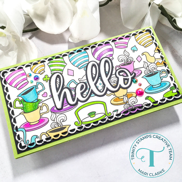 Big Hello Cut & Foil Die Set