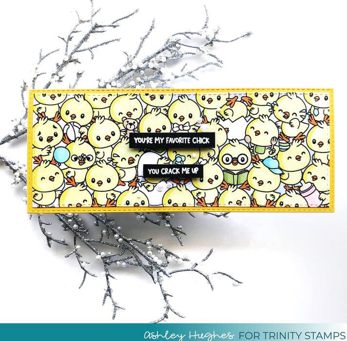 Chicks 4x11 Stamp Set