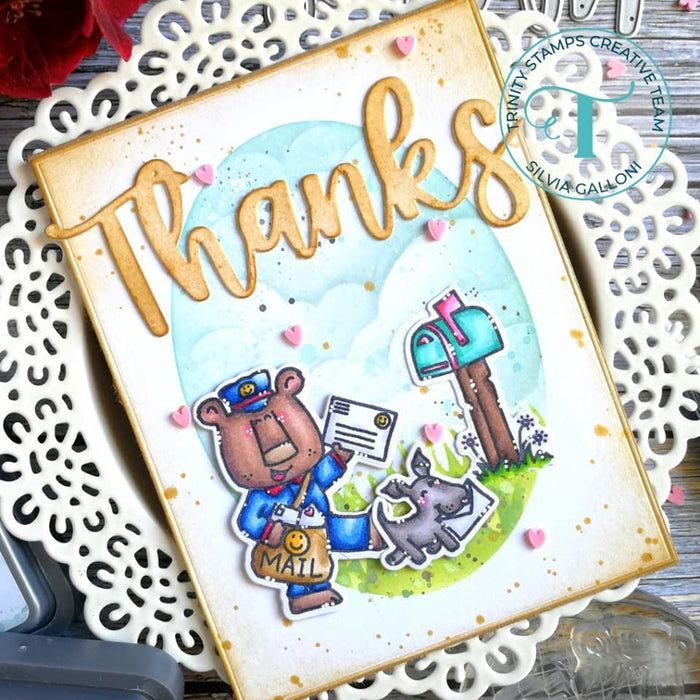 Special Delivery 3x4 Stamp Set