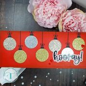 Hanging Ornament Slimline Panel Die Set