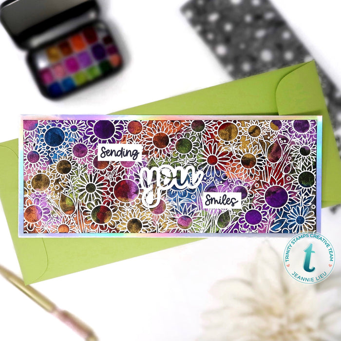 Doodle Garden 4x11 Stamp Set