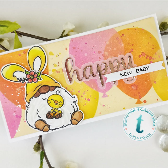 Gnome Bunny Coordinating Die Set