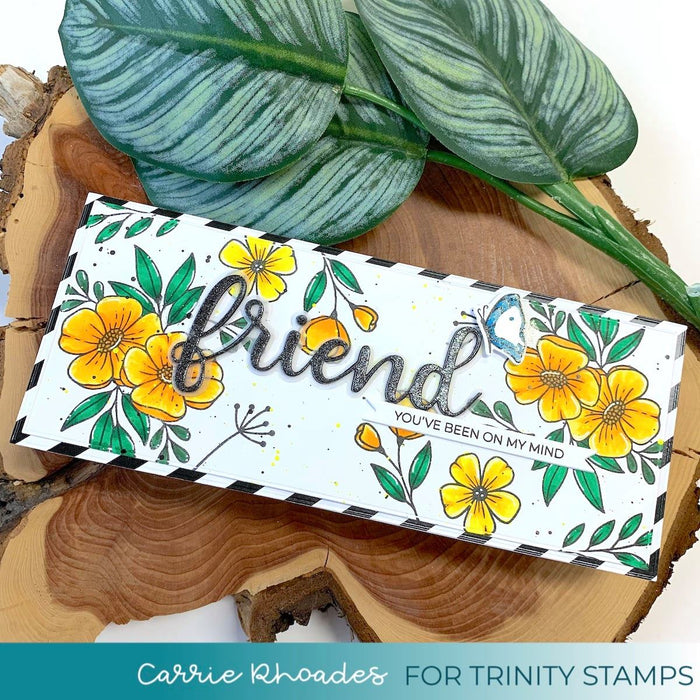 First Bloom 4x6 Stamp Set
