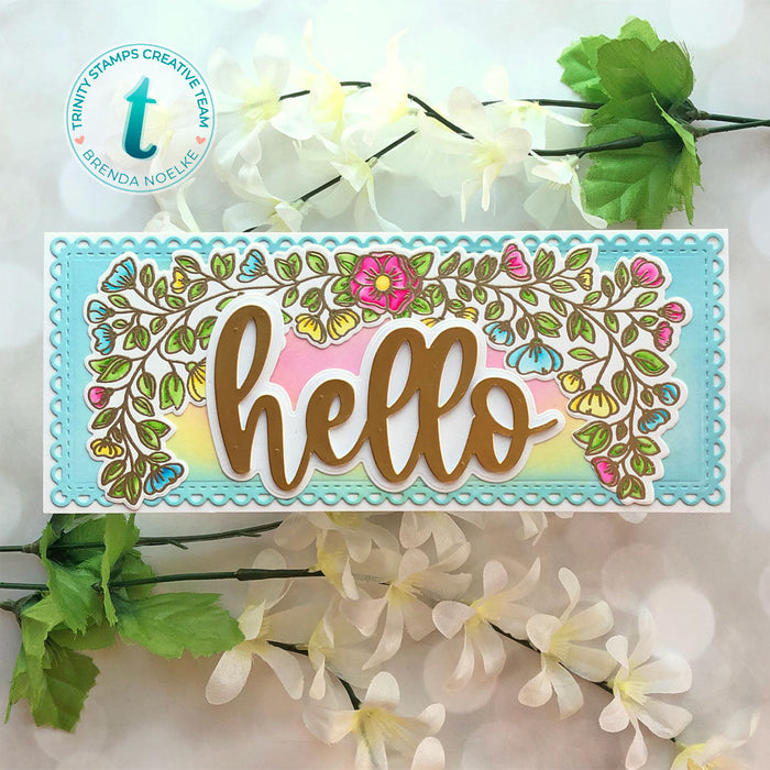 Big Hello Cut & Foil Die Set