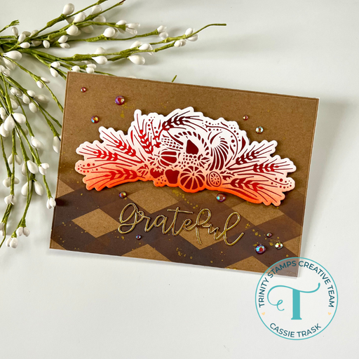 Beautiful Harvest Foiling Die