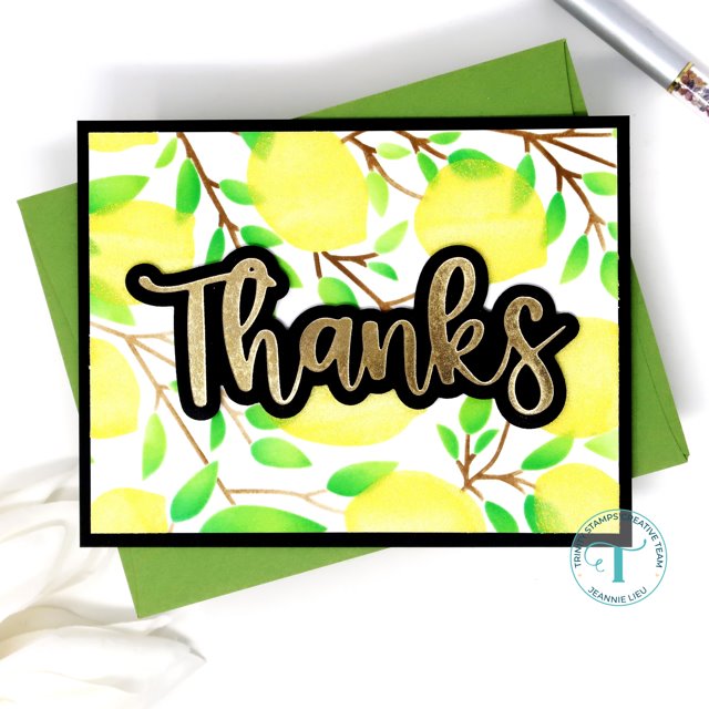 Big Thanks Cut & Foil Die Set