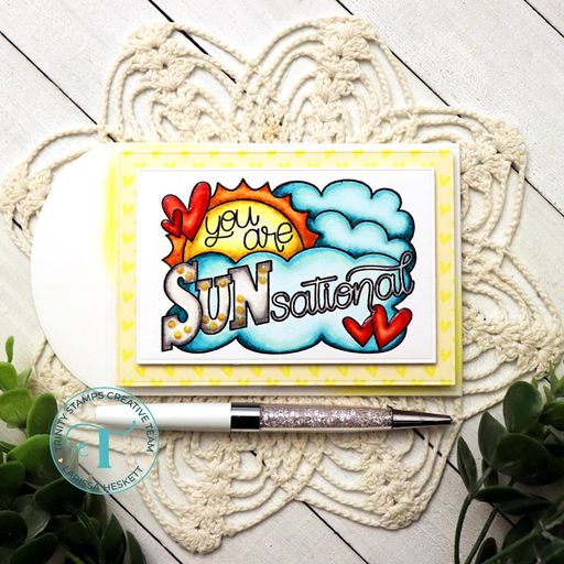Sunsational 3x4 Stamp Set