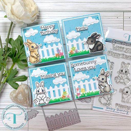 Baby Bunny 4x6 Stamp Set
