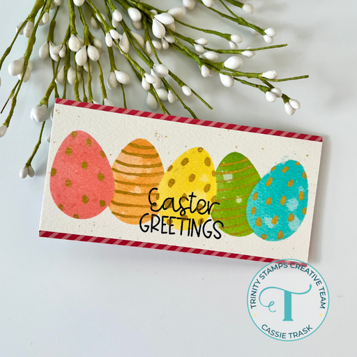 Layered Eggs 6x9 Slimline Layering Stencil