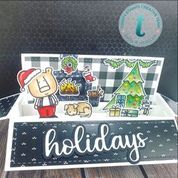 Scripty Holidays Die Set