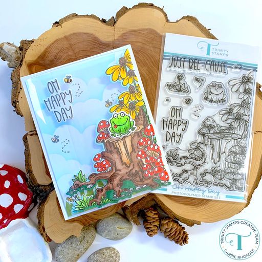 Oh Happy Day 4x6 Stamp Set