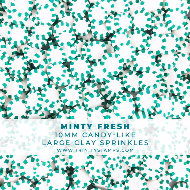 *Last Chance* Minty Fresh Clay Embellishments