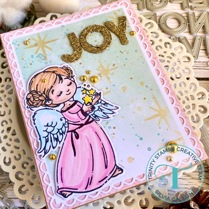 Sweet Angel 3x4 Stamp Set