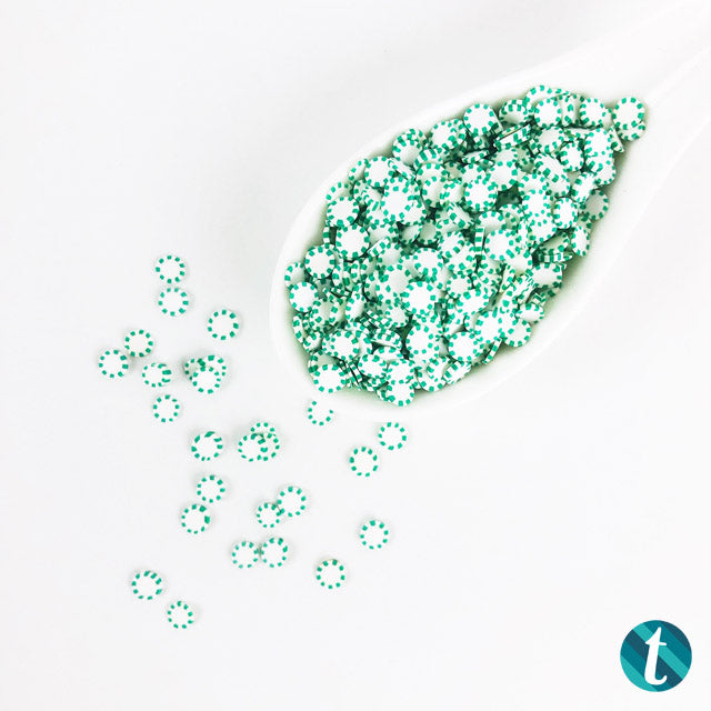 *Last Chance* Spearmint Surprise Clay Embellishments